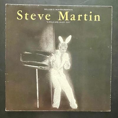 2 Steve Martin Vintage 33PRM Vinyl Albums