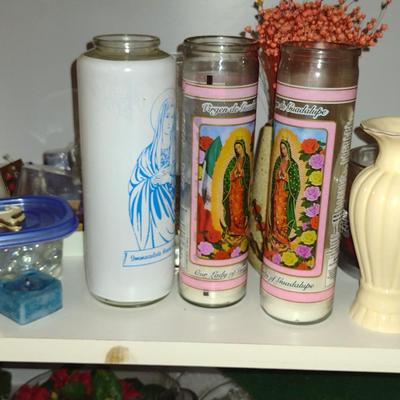 Large Collection of Candles and Home Decor