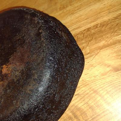 Pair of Cast Iron Skillets- Approx 9 1/2" Square and 8" Round