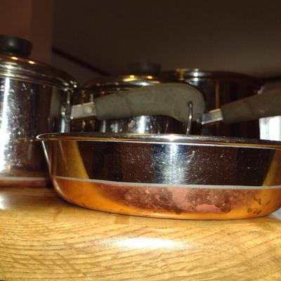 Collection of Stainless Steel Cookware- Assorted Makers