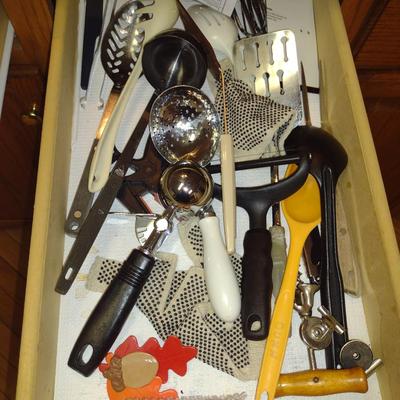 Collection of Kitchen Ware- Appliances, Dinnerware, Utensils, etc.