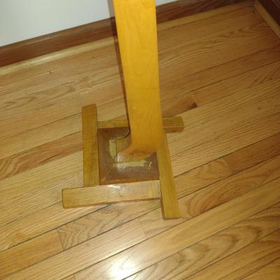 Hand Made Wooden Plant Stand