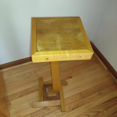 Hand Made Wooden Plant Stand