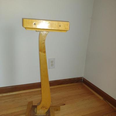 Hand Made Wooden Plant Stand