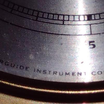 Vintage Airguide Banjo Combination Thermometer, Barometer, Hygrometer Wooden Wall Hanging