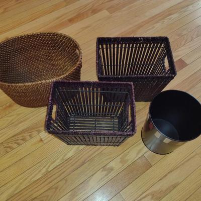 Assortment of Waste Cans