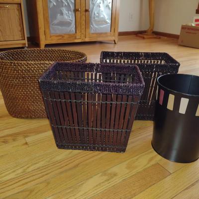 Assortment of Waste Cans