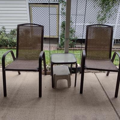 Three Piece Patio Furniture Set