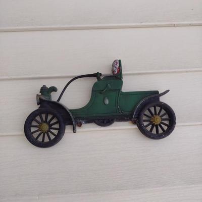 Pair of Cast Metal Classic Car Wall Decor