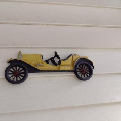 Pair of Cast Metal Classic Car Wall Decor
