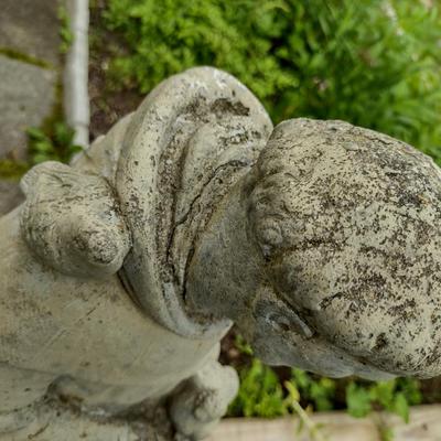 Saint Francis Concrete Garden Statue- Approx 30" Tall