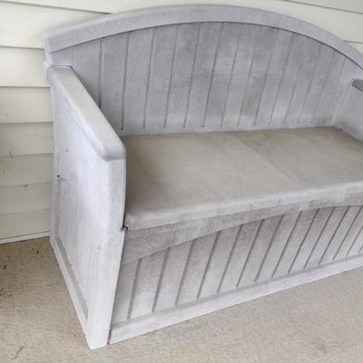 Patio/Garden Composite Storage Bench
