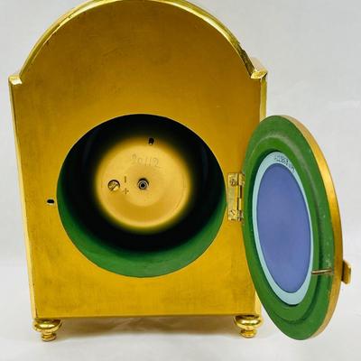 Andrea Huber Gold-tone Mantel Clock