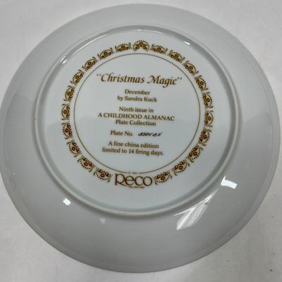 Vintage Indian Summer Collector Plate