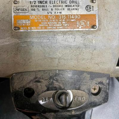 Craftsman Commercial 1/2" Electric Heavy Duty Drill