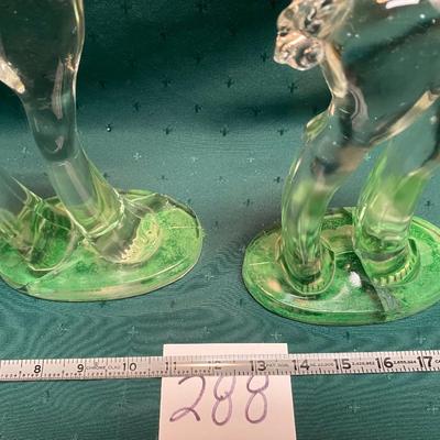 Paden City or Moser Vintage Pony Statues