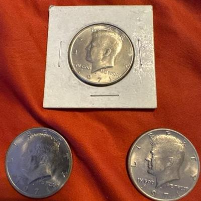 Lot of 3 LIBERTY LINCOLN HALF DOLLAR UNCIRCULATED