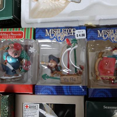 Assortment of Christmas Ornaments