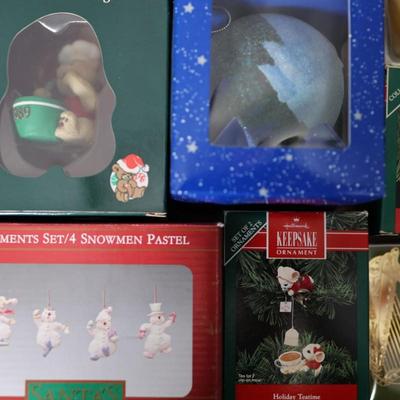 Assortment of Christmas Ornaments