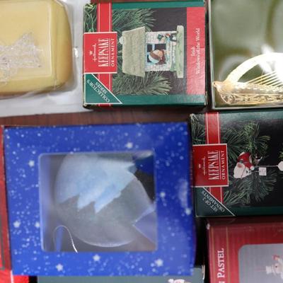 Assortment of Christmas Ornaments