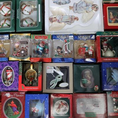 Assortment of Christmas Ornaments