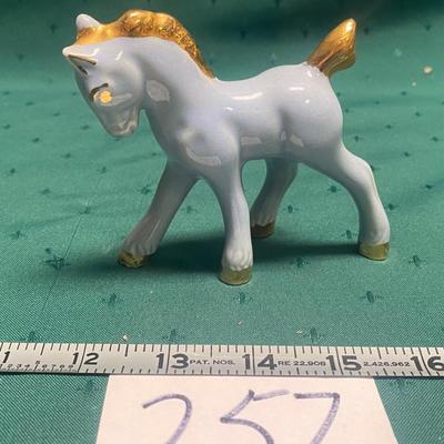 Vintage Blue Colt Figure