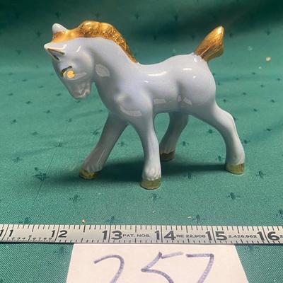 Vintage Blue Colt Figure