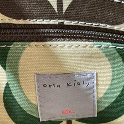 Scarce Original Orla Kiely Multi-Color Designer Tote Handbag in Hardly Ever Used Condition.