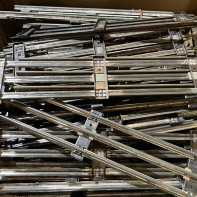Vintage Lionel 3-Rail Tracks Lot of 72 Straight Track Preowned from an Estate as Pictured. (12" x 12" x 8" Boxed).
