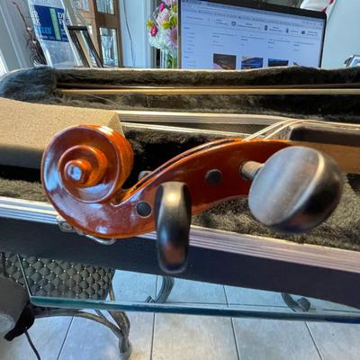 Vintage Antonius Stradivarius 22-1/2" Violin as Pictured. (May Need an Overhaul as I know Nothing about These Instruments).