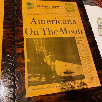 Decoupage Newspaper Pages