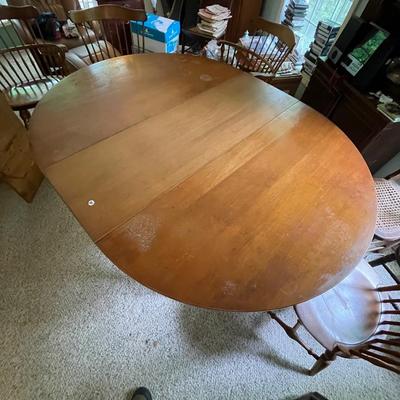 Vintage Dining Table & 4 Chairs