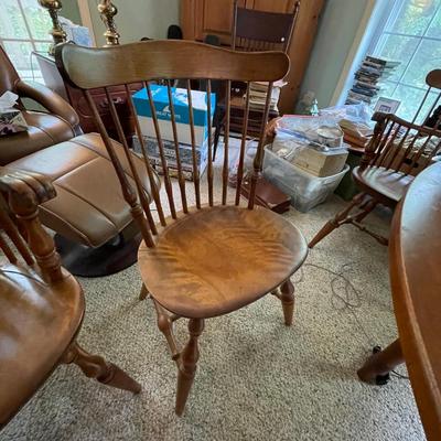 Vintage Dining Table & 4 Chairs