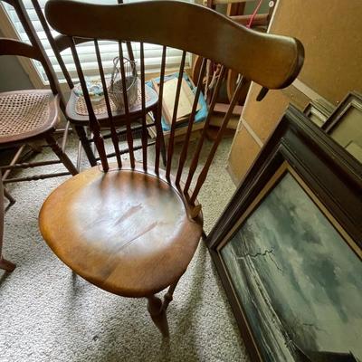 Vintage Dining Table & 4 Chairs
