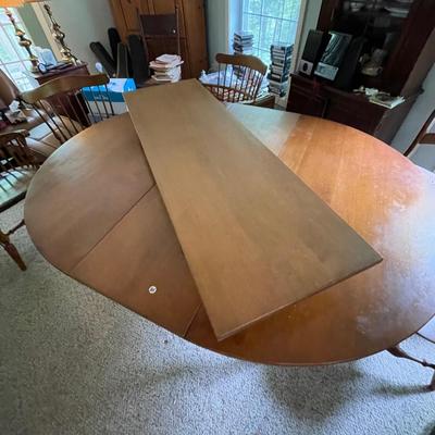 Vintage Dining Table & 4 Chairs