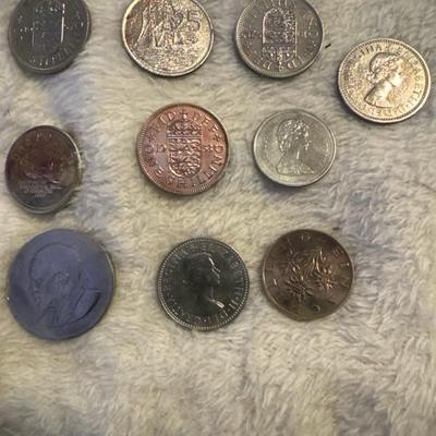 Lot of 10 GBR COINS