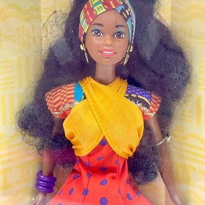 Vintage Mattel 1994 Barbie Doll African-American Collection new in box