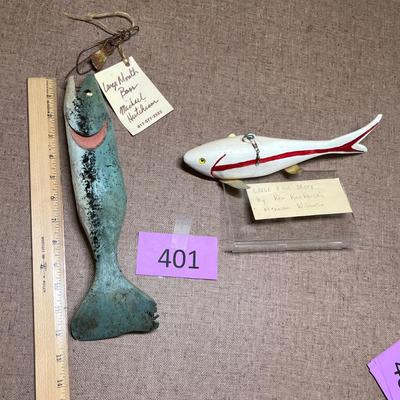 Artist made Fish Decoys