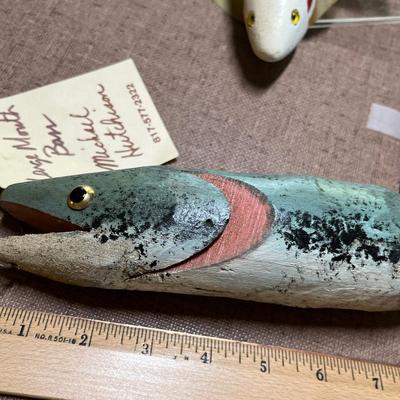 Artist made Fish Decoys