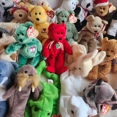 TY beanie babies lot