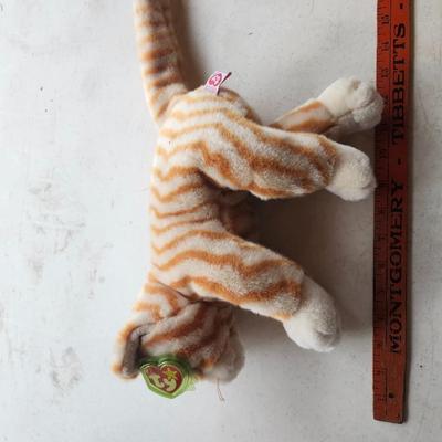 Ty Beanie Buddy Amber and Zip the Cat