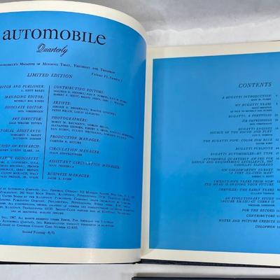 Automotive Quarterly Volume 6, Books 1-4