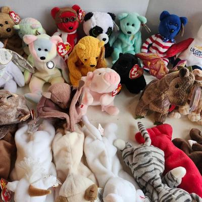TY beanie babies lot