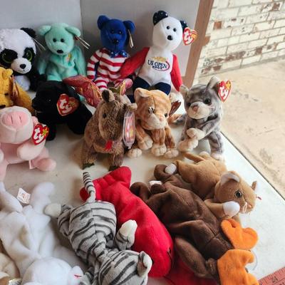 TY beanie babies lot