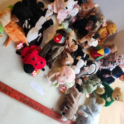 TY beanie babies lot