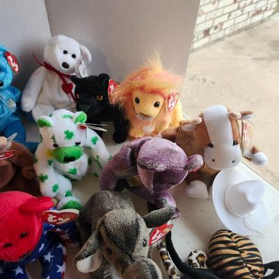 TY beanie babies lot