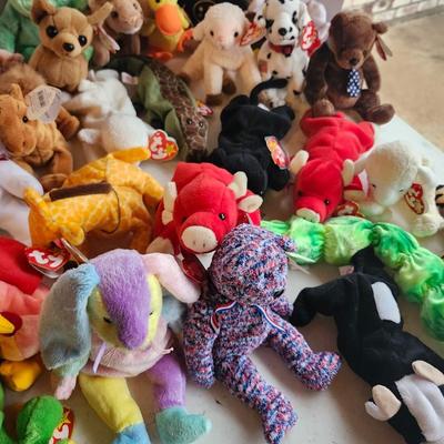 TY beanie babies lot