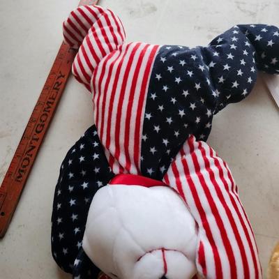 Ty Beanie Buddy HOPE The Praying and Sparkler Plush Teddy Bear