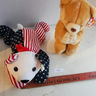 Ty Beanie Buddy HOPE The Praying and Sparkler Plush Teddy Bear