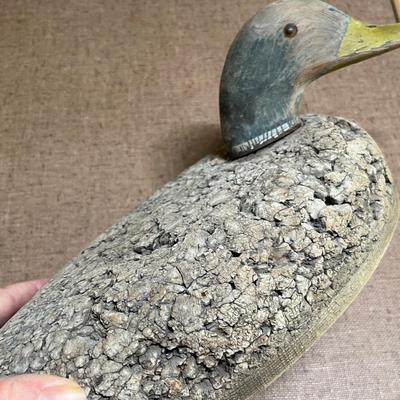 Lot of 3 cork duck decoys